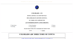 Desktop Screenshot of colorado.sleepfinder.com