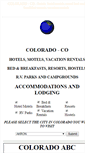 Mobile Screenshot of colorado.sleepfinder.com